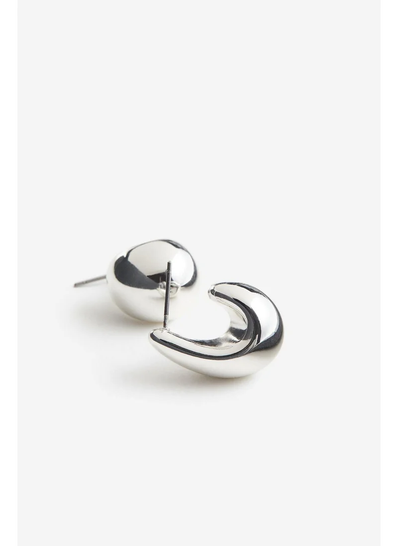 H&M Chunky dome earrings