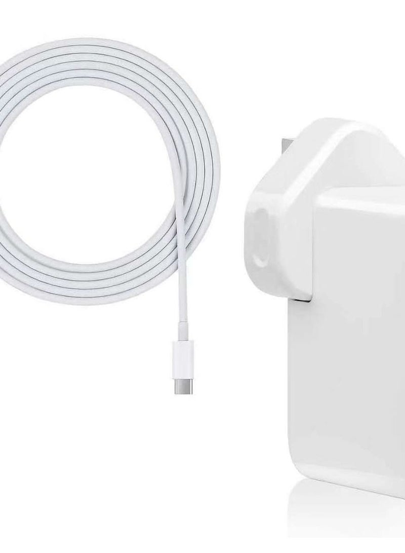 محول طاقة USB Type C بقوة 87 وات شاحن حائط USB-C عالمي بتقنية PD للشحن السريع لجهاز MacBook Pro مقاس 15 بوصة و13 بوصة وجهاز محمول من النوع C وiPhone 2016 - Image 1