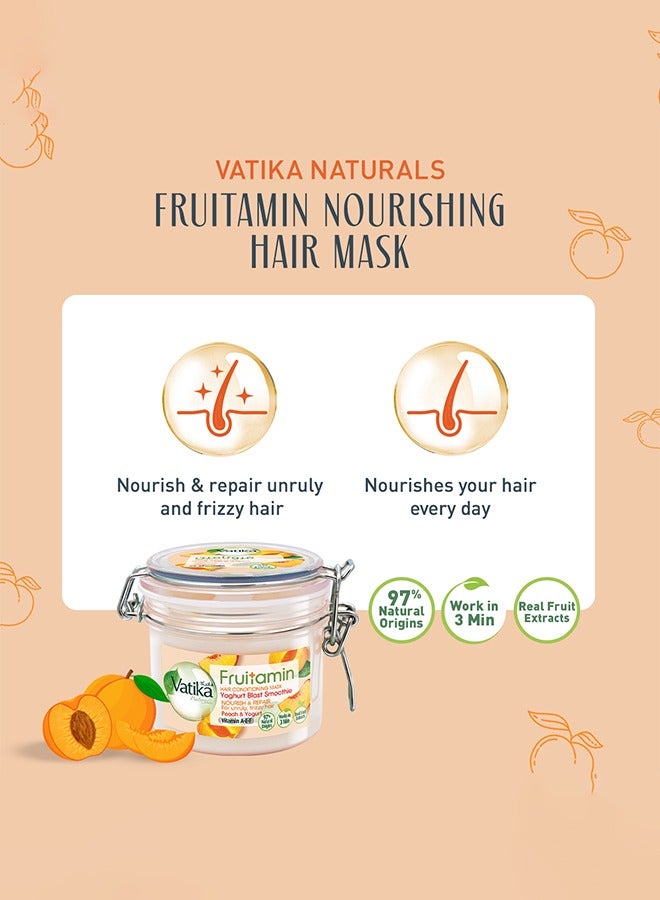 Vatika Naturals Fruitamin Hair Conditioning Mask 350Grams  - Image 5
