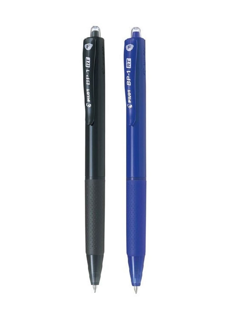 PILOT 2-Pack Retractable Ballpoint Pen Fine Tip Multicolour - Image 2