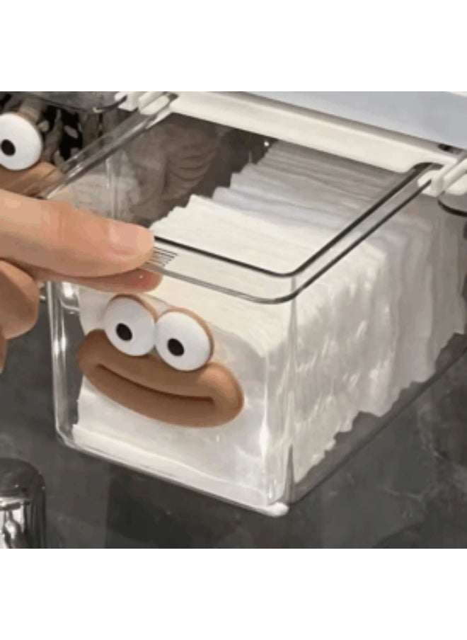 Under-Shelf Hanging Storage Drawer – Slide-In Organizer for Tissues, Accessories & Kitchen Essentials  - Image 3