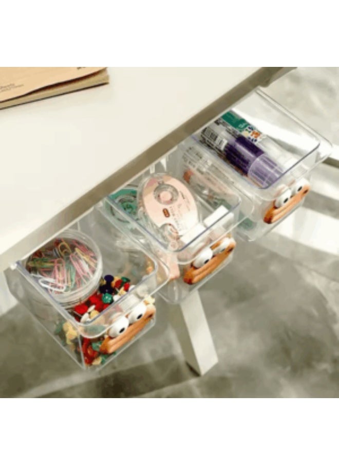 Under-Shelf Hanging Storage Drawer – Slide-In Organizer for Tissues, Accessories & Kitchen Essentials  - Image 5