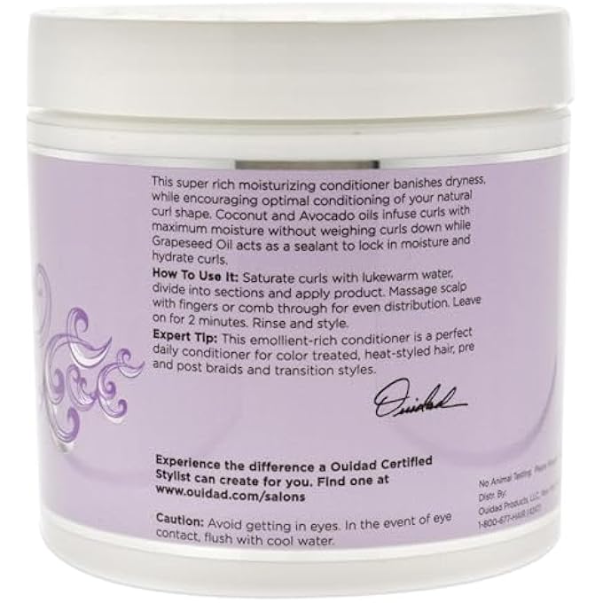 Ouidad CURL IMMERSION TRIPLE TREAT DEEP CONDITIONER, 12 FL OZ - Image 2