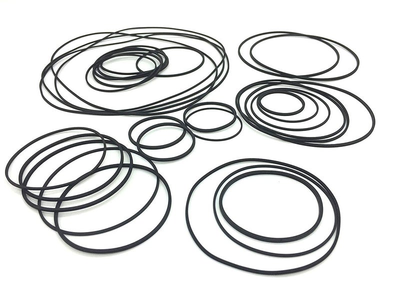 BLUE GARLIC DVD Rubber Belt 40mm to 135mm Cassette Mixed Square Cassette Recorder 50PCS - Image 3