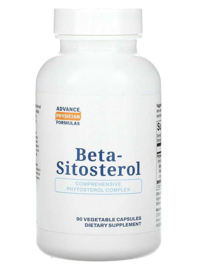 Advance Physician Formulas Beta-Sitosterol 90 Vegetable Capsules - Image 1