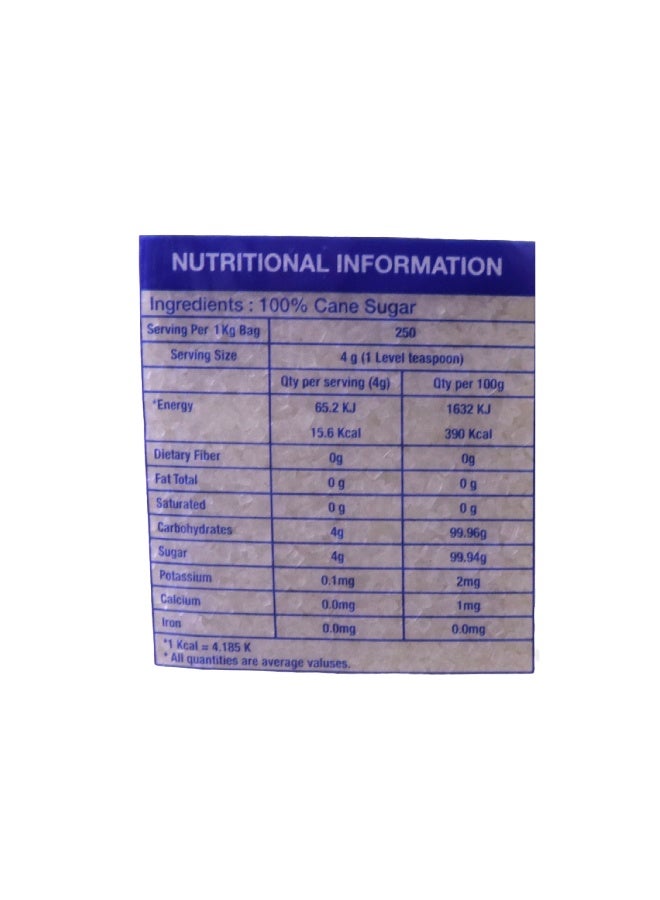 Nature's Choice Granulated Sugar, 1 Kg - Image 3