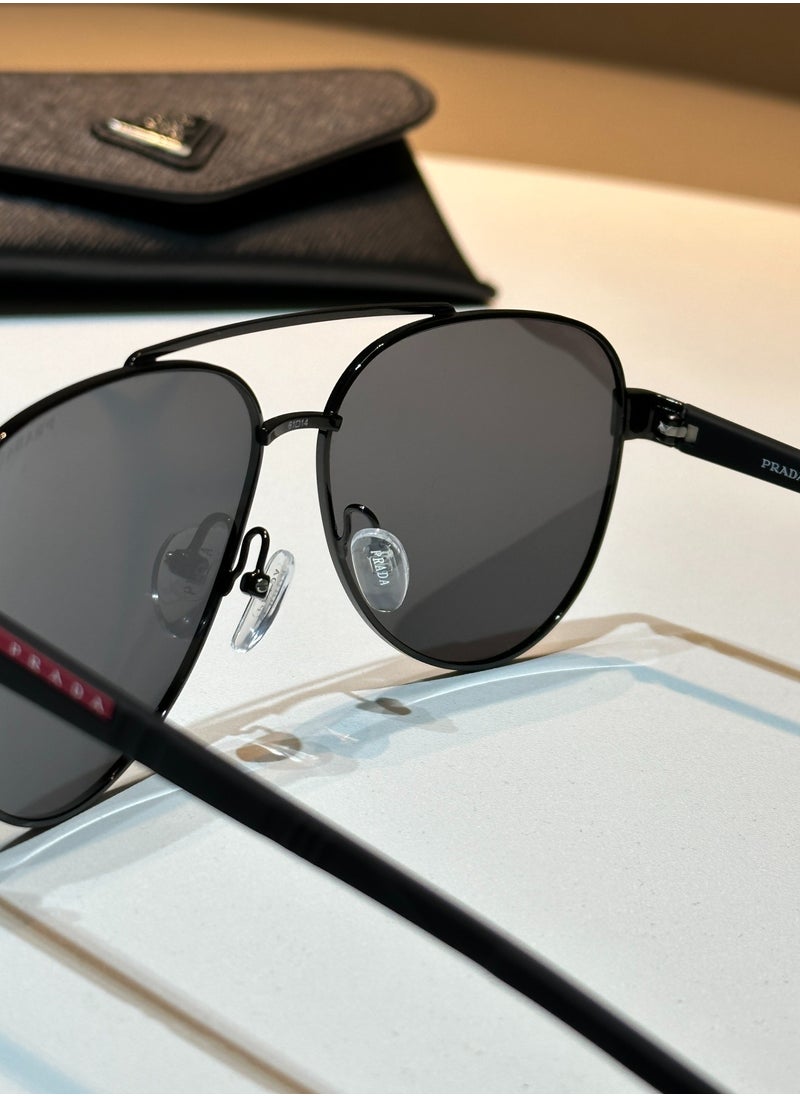 Prada Linea Rossa - Prada Men's Polarized Sunglasses  SIZE: 61-14-145mm - Image 1