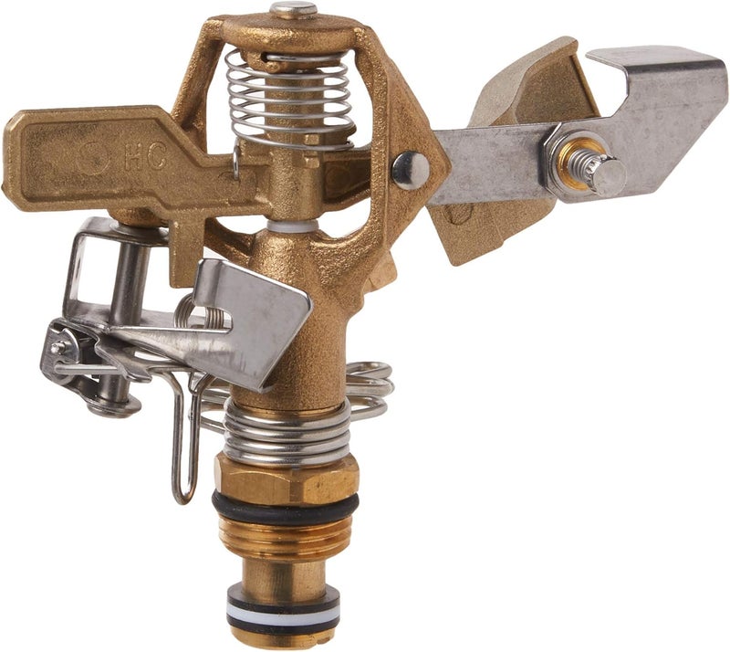 ORBIT 5-Pack 1/2" BRS Sprinkler Head, Connection, Silver and Gold - Image 5