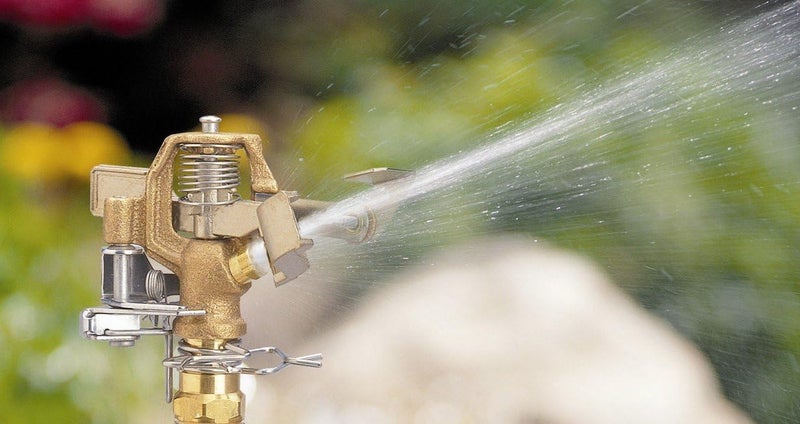 ORBIT 5-Pack 1/2" BRS Sprinkler Head, Connection, Silver and Gold - Image 2