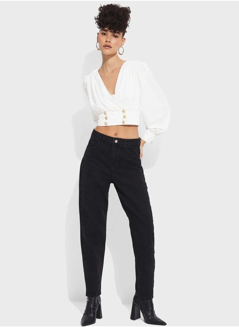 JUNE Pocket Detail Jeans