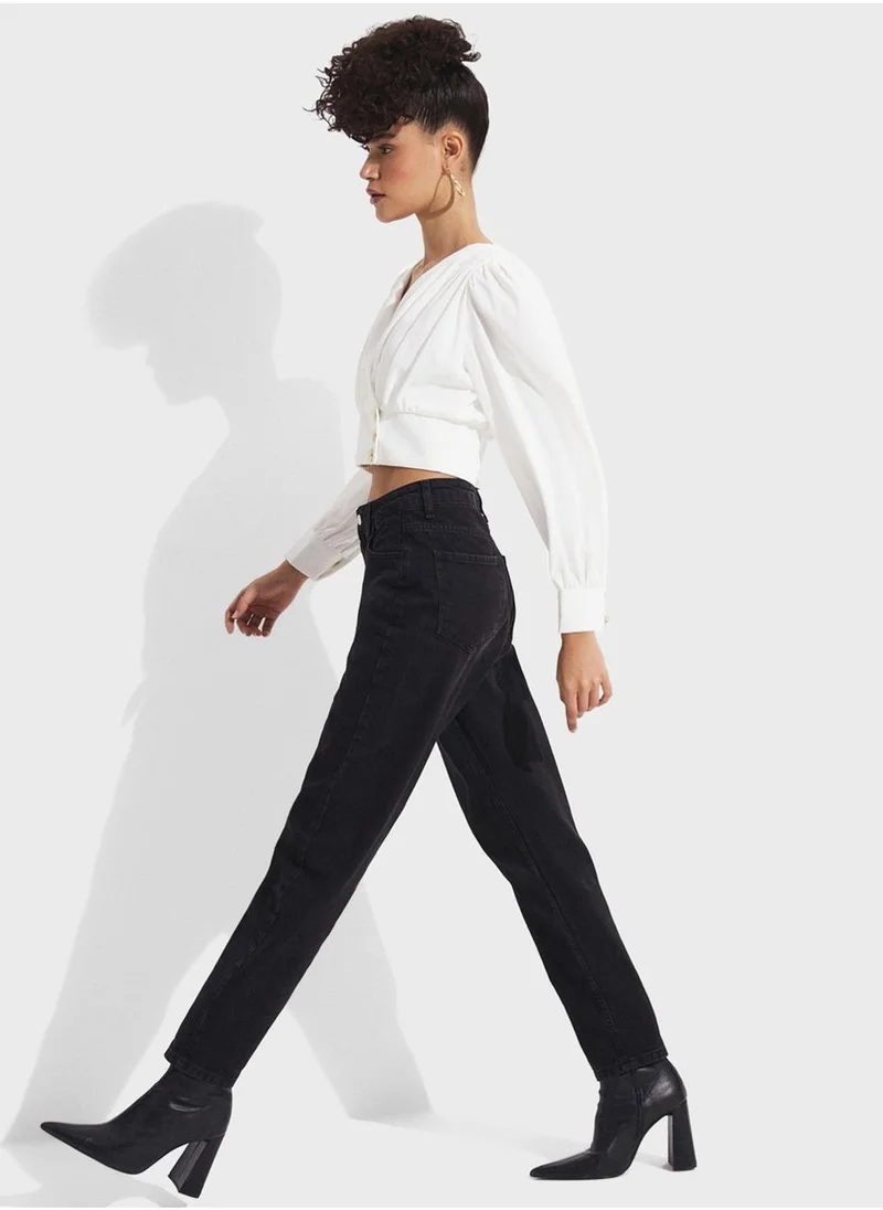 JUNE Pocket Detail Jeans