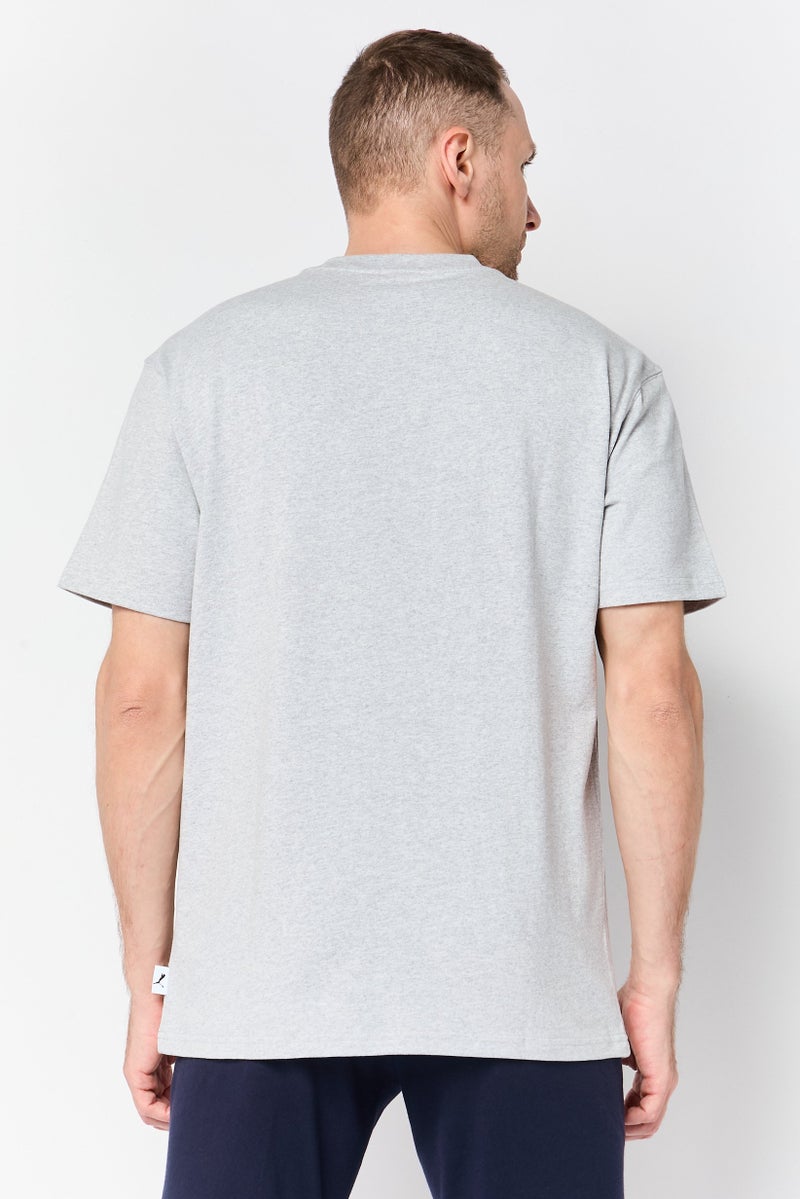 PUMA Men Sportswear Fit Short Sleeve Outdoor T-Shirt, Grey - Image 4
