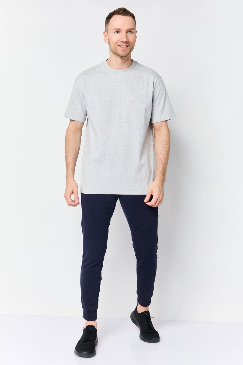 PUMA Men Sportswear Fit Short Sleeve Outdoor T-Shirt, Grey - Image 2