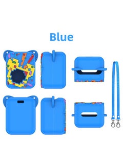 Suitable For Bitzee 3 Generation Latest Version Interactive Pet Game Machine Protective Cover Storage Soft Case-Product Color:C36 Blue