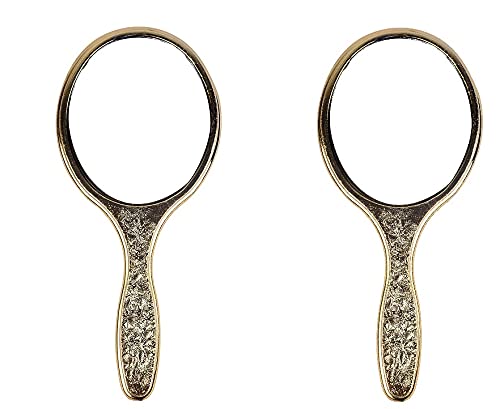 GLAN Face Makeup Mirror for Men and Women Hand Mirror for Daily Use - Image 1