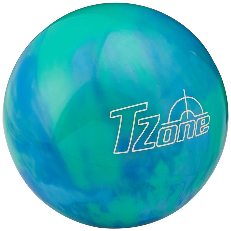 Brunswick TZone Caribbean Blue Bowling Ball (8-Pounds) - Image 2