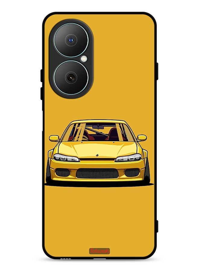 Tolwak Huawei Nova Y73 Protective Case Cover Car Art