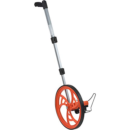 Keson RR3M Contractor Grade Measuring Wheel (Graduations: m, dm), 1-Meter, Orange - Image 1