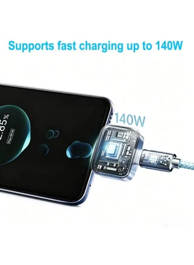 Smart Stop Charging Charger, Type-C Automatic Disconnect Charging Cable Protector, Universal Overload Protection Adapter for Smartphones and Tablets - Image 3