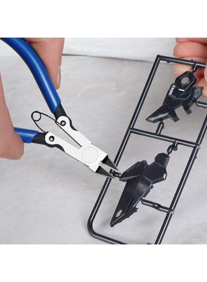 Relex Wire Flush Cutters, Model Sprue Wire Clippers for Crafting, Ultra Sharp and Precision CR-V Side Cutting nippers, Ideal for Clean Cut and Precision Cutting Needs - Image 5