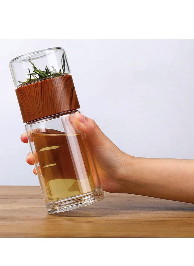 Beauenty Travel Mug with Strainer Tea Tumbler 230ml  - Image 1