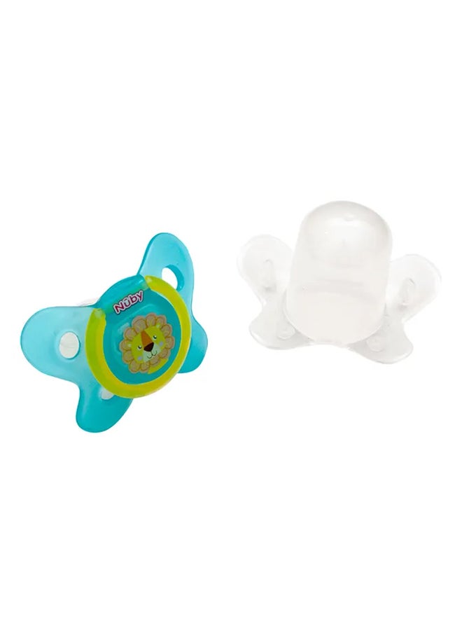 Nuby Hedgehog Classic Oval Pacifier Soother, 6 - 36 M, Hedgedog 
