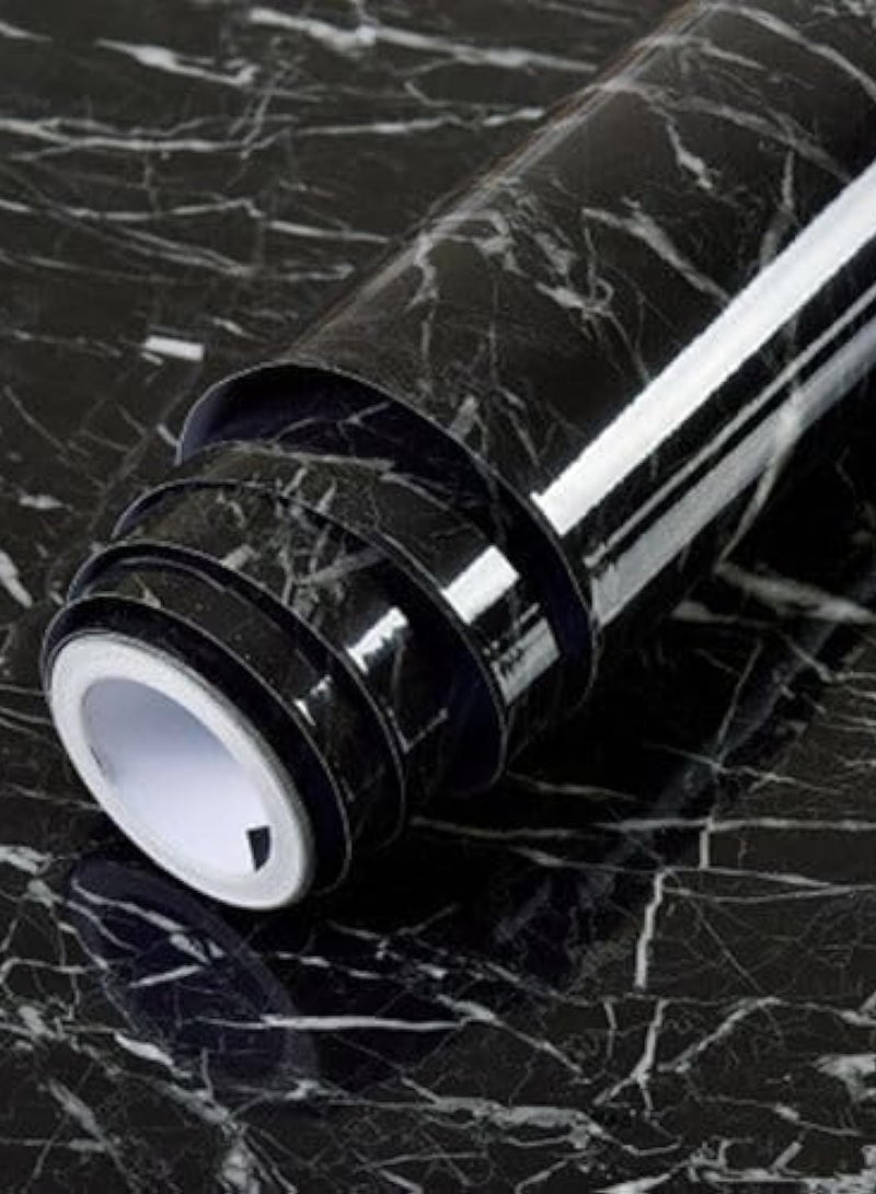 Marble Sticker Roll Suitable For All Black Surfaces  - Image 1