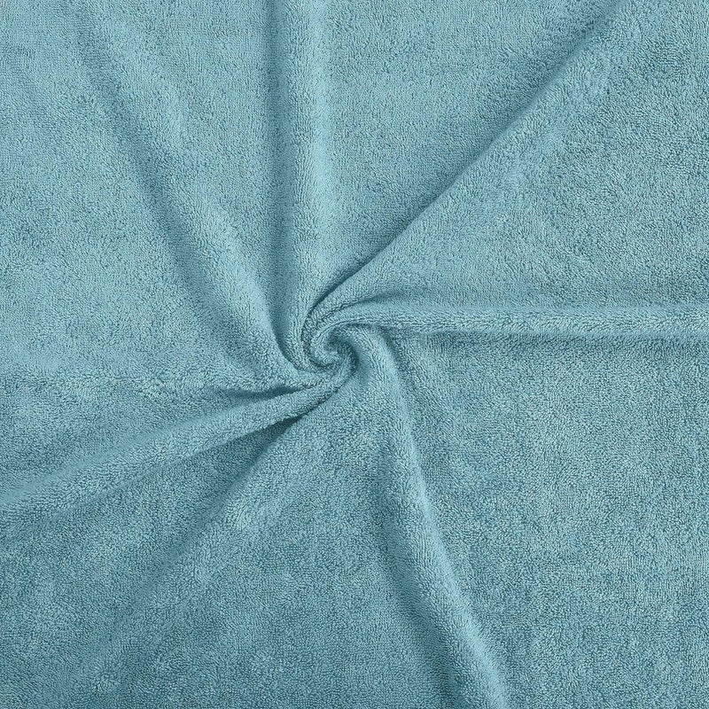 Eddika Super Soft and Highly Absorbent Bamboo Bath Towel for Men & Women Large Size 575 GSM (75 X 140 cm) (Blue) - Image 2