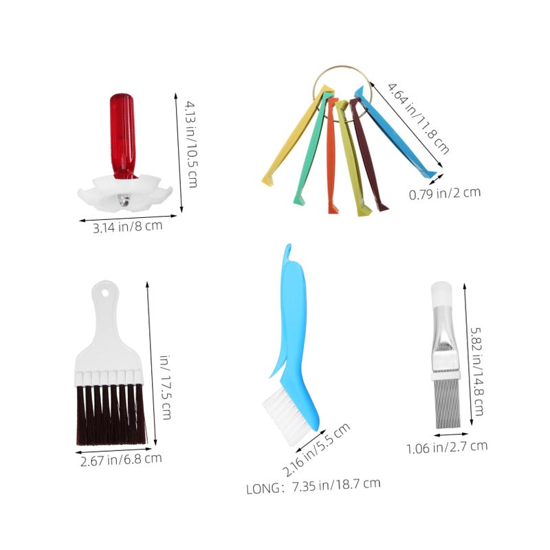 Stainless Steel Fin Comb Coil Brush Set For Air Conditioner Radiator Cleaning - Image 4