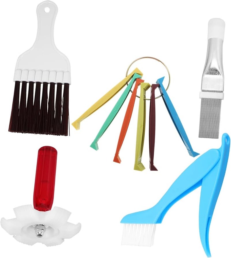 Stainless Steel Fin Comb Coil Brush Set For Air Conditioner Radiator Cleaning - Image 1