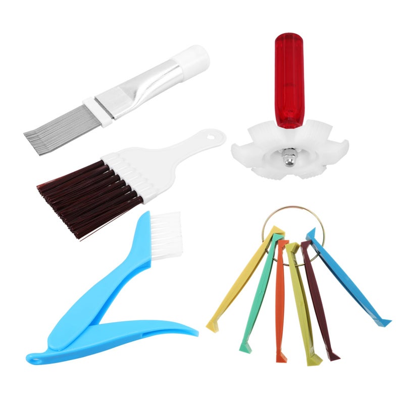 Stainless Steel Fin Comb Coil Brush Set For Air Conditioner Radiator Cleaning - Image 5