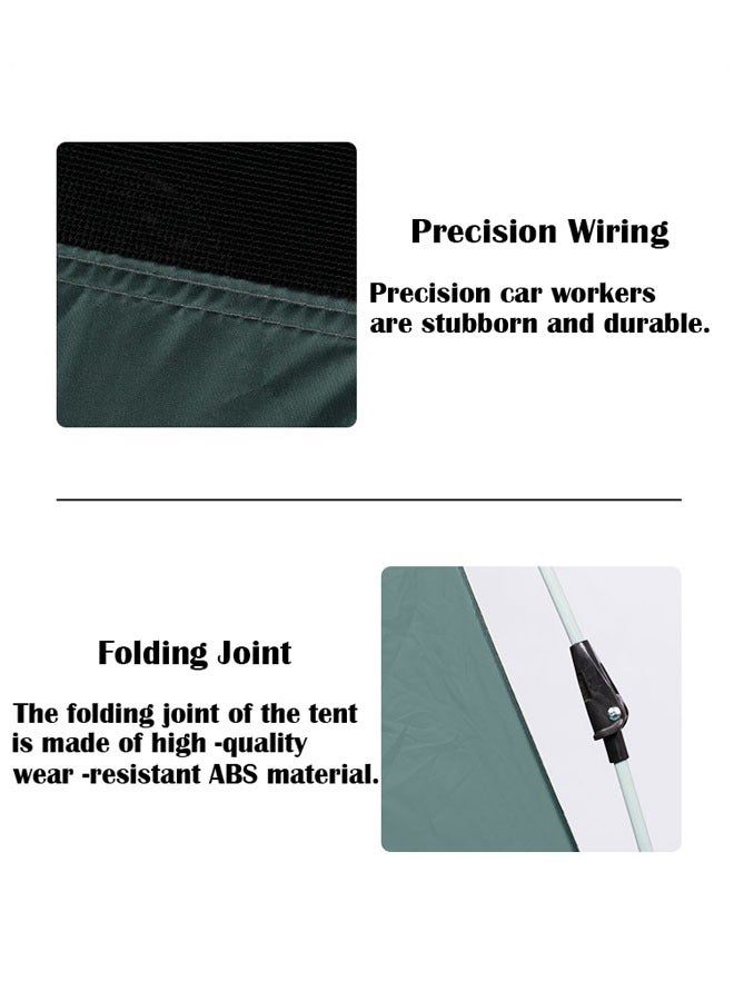 Cyber 3–4 Person Portable Automatic Pop-Up Instant Camping Tent (280×280×155 cm) | Quick Setup Durable Outdoor Tent with UV Protection | Ideal for Family Camping & Adventures - Image 5