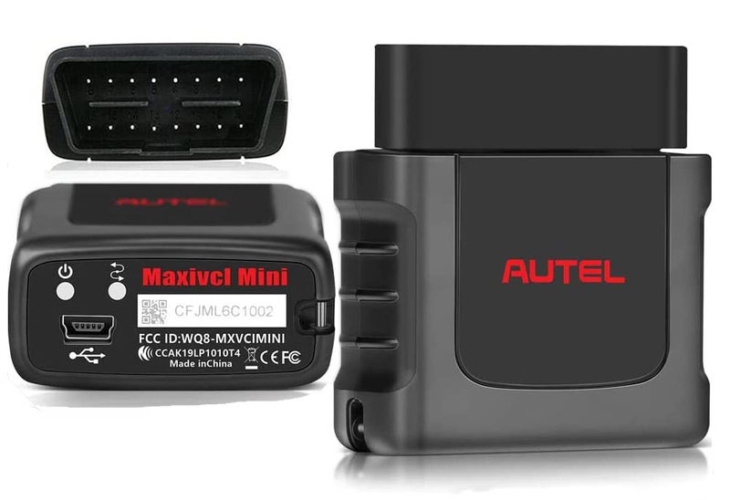 Autel MaxiSys MaxiVCI VCI Mini Bluetooth Diagnostic Interface Work with All Systems Automotive OBD2 Scanner MS906S TS608 MP808TS MK808BT MK808TS MK900TS Oil Reset/EPB/BMS/SAS/TPMS and Immobilizer - Image 1