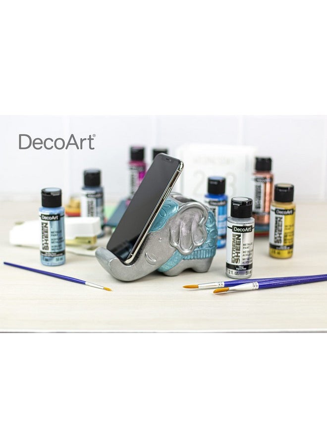 DecoArt - 2 Ounce Rose Gold Extreme Sheen Paint 2 Oz - Image 1
