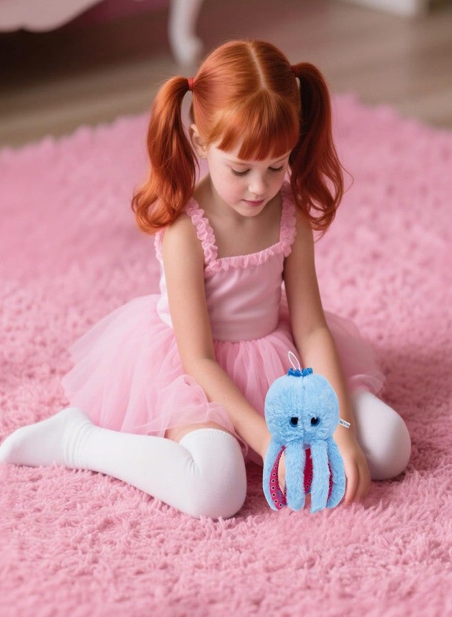 CartHome ألعاب كارت هوم الإيطالية من برينروت، ألعاب برينروت القطيفة بتصميم الأخطبوط الأزرق، لعبة تراليرو ترالالا، لعبة تونغ تونغ تونغ ساهور الناعمة كهدية للأطفال أو للمناسبات الخاصة - Image 4