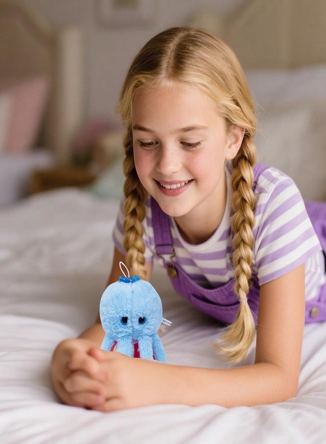 CartHome ألعاب كارت هوم الإيطالية من برينروت، ألعاب برينروت القطيفة بتصميم الأخطبوط الأزرق، لعبة تراليرو ترالالا، لعبة تونغ تونغ تونغ ساهور الناعمة كهدية للأطفال أو للمناسبات الخاصة - Image 3