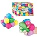The Orb Factory ORB 24 Pack Slow Rising Squishy Stress Cubes Easy Sqweezy Squishy Cubes Soft Dough Stress Balls and Fidgets for Anxiety and Stress Relief Classroom Rewards Party Favors for Kids Teens Adults - Image 2