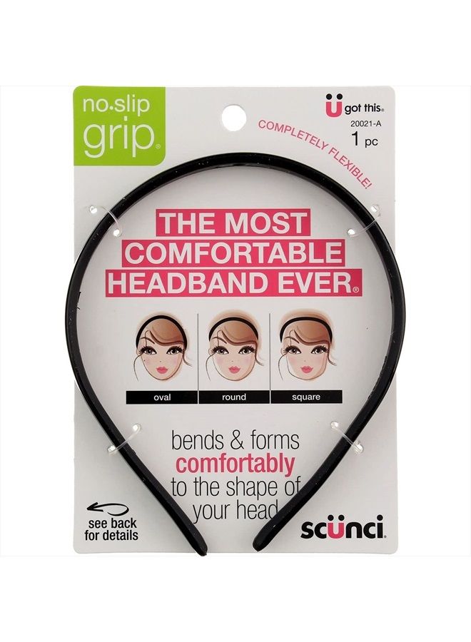 Scunci No Slip Grip Bendable Headband - 3 per case. - Image 1