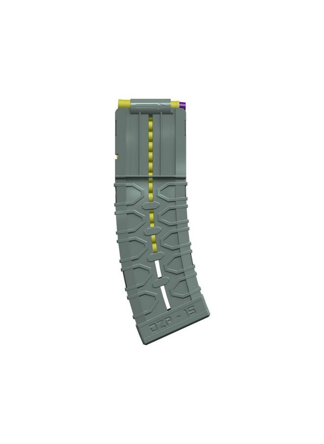 Dart Zone - Pro-Series 3X15-Round Standard-Length Darts Magazine For Toy Foam Blasters & Guns - Compatible W. Nerf Darts Gun Bullets & Pro Adventure Force Gun - For Foam Dart Gun & Soft Bullet Toy Gun - Image 1