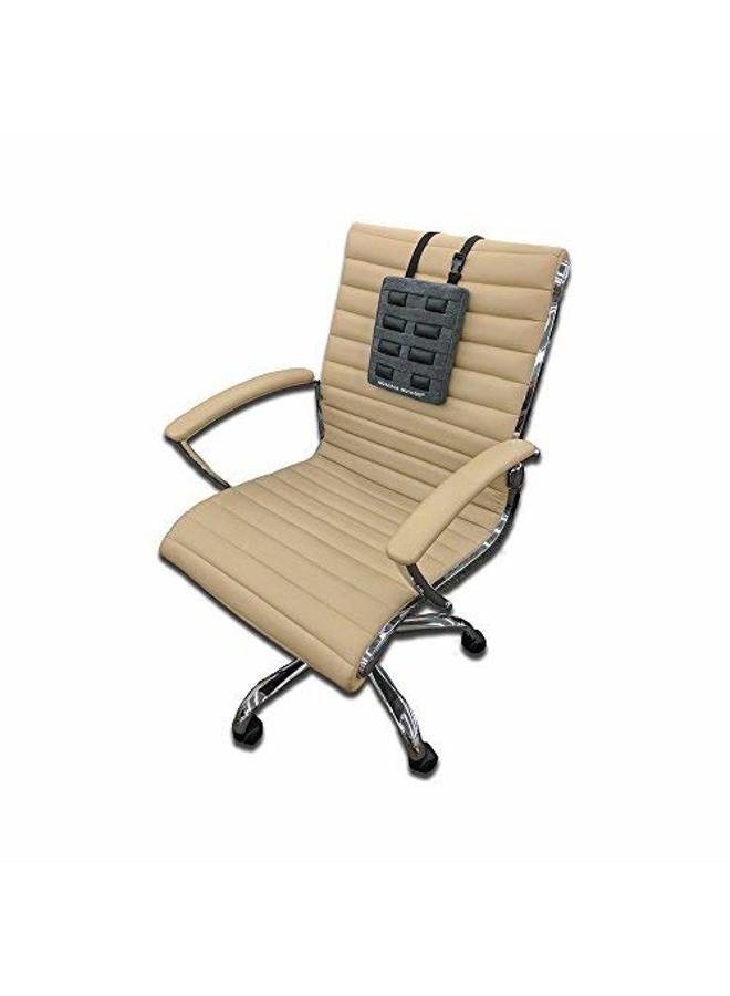 Gokhale Method Stretchsit Cushion Lumbar Support/backrest for Chairs/car Seats - Spinal Traction/Decompression for Relief from Lower Back Pain, Neck Pain, Shoulder Pain, Fibromyalgia - Image 4
