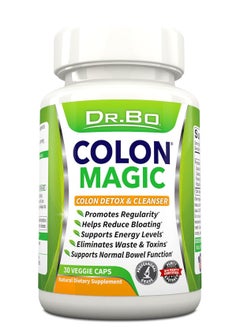 Colon Cleanse Detox Formula - Natural Bowel Cleanser Pills for Intestinal Bloating Fast Digestive Cleansing - Daily Constipation Relief Supplement Gut, Belly, Stomach - Women Men Herbal Weight Flush