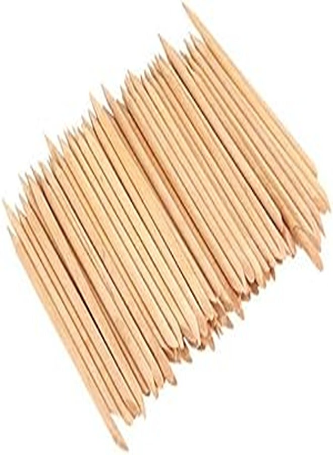 Orange Wood stick Cuticle Pusher Remover Manicure Care Beauty Tools and Accessories