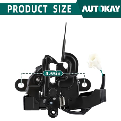 AUTOKAY Front Hood Latch 5351004070 for Toyota Tacoma 20162017 TO1234209 - Image 3