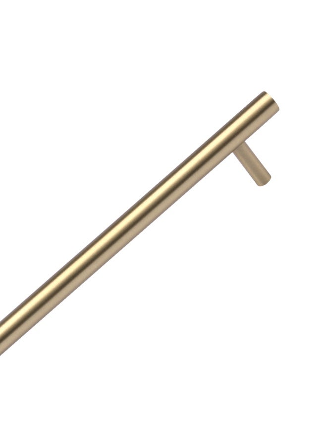 CINCINNO Cincinno Vigor Premium Solid Brass Pull Handle 190mm Length With 2-Year Colour Warranty – Stylish & Durable for Drawers, Kitchen Cabinets & Furniture (Brushed Natural Brass Finish)  - Image 2