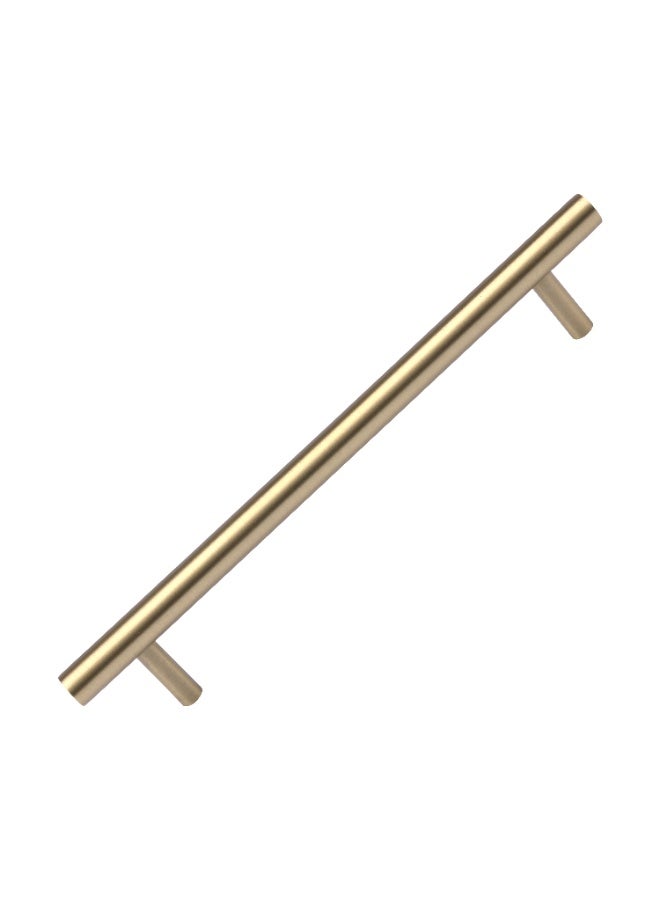 CINCINNO Cincinno Vigor Premium Solid Brass Pull Handle 190mm Length With 2-Year Colour Warranty – Stylish & Durable for Drawers, Kitchen Cabinets & Furniture (Brushed Natural Brass Finish)  - Image 1