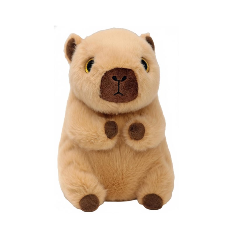 TY Beanie Boos T37391 Lara the Capybara with Large Gold Eyes and Glitter The Big Sparkly Eyes Plush Toy 15cm - Image 3