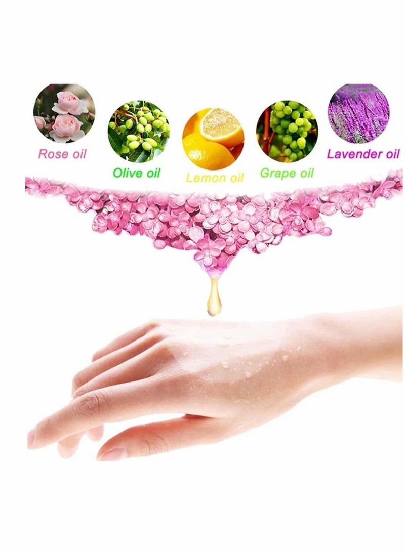 Moisturizing Gloves with Gel Lining Dry Hands Treatment Hydrating Cracked Hand Healing Gloves foe Repair Rough Chapped Skin Overnight SPA Eczema Dry Hands Hand Care, 1 Pair (Fuzzy Mint Green) - Image 5