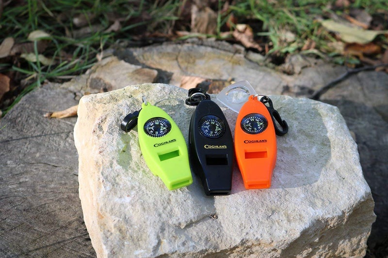 Coghlan's Four Function Whistle with Compass, Thermometer, Magnifier, and Survival Tool for Camping, Hiking, and Outdoor Emergency Preparedness Compact and Durable Design - Image 5