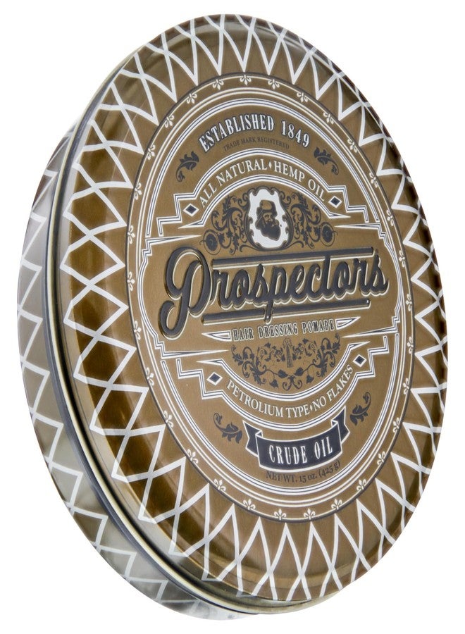 PROSPECTORS مستحضر شعر زيت خام بروسبكتورز 15 أونصة علبة معدنية - Image 1