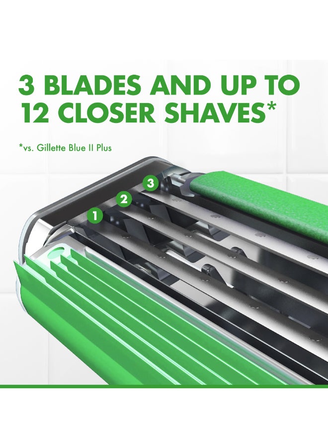 Gillette شفرات حلاقة جيليت بلو3 سنسيتيف للرجال: 3 قطع - Image 3